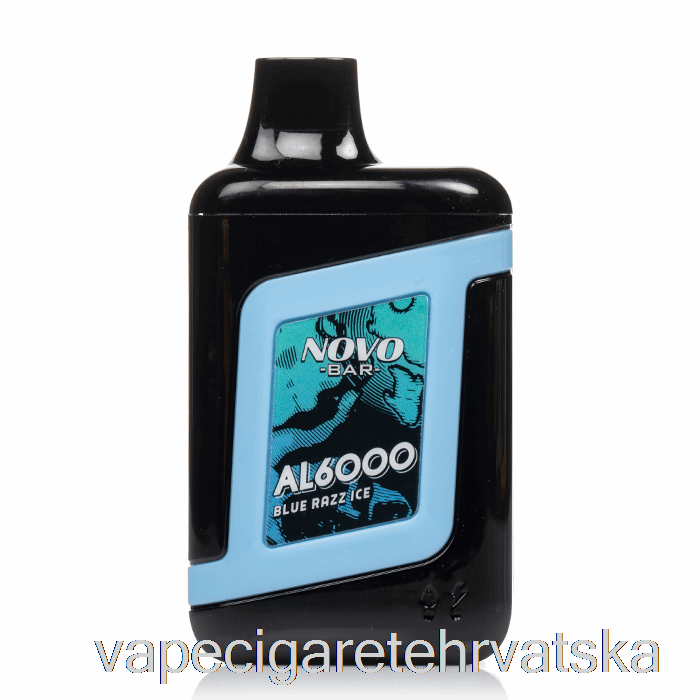 Vape Cigarete Smok Novo Bar Al6000 Disposable Blue Razz Ice